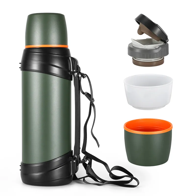 Large Capacity Stainless Steel Travel Flask